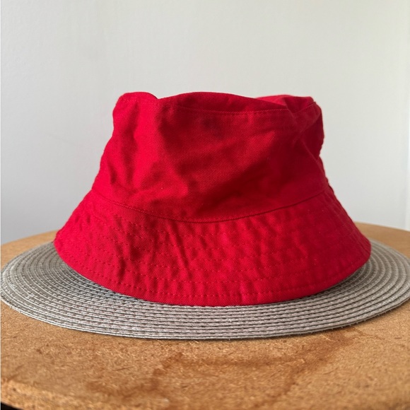 Red Bucket Hat - Picture 3 of 3